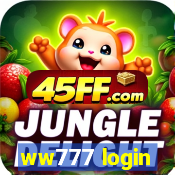 ww777 login